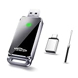 vnilrgle Wireless CarPlay Adapter 2024 Upgrade, Plug and Play, No Latency, Converts Factory Wired to Wireless, Compatible with iPhone 6+ and 2015+ Cars, Bluetooth 2.4GHz and Wi-Fi 2.4+5.8GHz