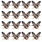 16 Pcs Lace Gloves, Lace Gloves Women, Tea Party Gloves Black Lace Gloves Wedding Bridal Gloves Fashion Opera Gloves Elegant Short Gloves Summer Gloves Prom Evening Halloween Party 80s Cosplay Gloves