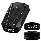 2023 New Radar Detector for Cars with Voice Speed Prompt, 360 ° Detection，Vehicle Speed Alarm System, Led Display, City/Highway Mode, Gifts for Husbands,Boyfriends