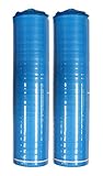 400SQFT AMERIQUE 3MM Premium Flooring Padding 3-in-1 Heavy Duty Foam Blue, 200SF/Roll, Pack of 2 Underlayment, with Tape & Vapor Barrier