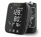 AMERICAN MEDICAL SOLUTIONS Platinum Blood Pressure Monitor for home use, Upper Arm Accurate cuff, Large LED Backlit Screen, 2 Users 99 Sets Memory&HR Detection, Live-voice broadcast and Carrying case.