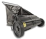 Agri-Fab 45-0218 " 26" Push Behind Lawn Sweeper, 7 cu. ft Hopper Bag Capacity; Leaf & Grass Cathcher, with Adjustable Brush Height