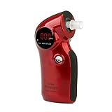 AlcoMate Prestige AL6000 RED | Professional Grade Breathalyzer | US DOT & US Coast Guard Approved | Globally Patented Replaceable Sensor Module