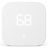 Amazon Smart Thermostat – Save money and energy - Works with Alexa and Ring - C-wire required