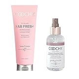 Angelique COOCHY Feminine Wash and Refreshing Spray Set: Moisturizing, Soothing, and pH-Balancing Vaginal Wash with Essential Oils for Optimal Intimate Care (2 piece set)