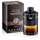 Azzaro The Most Wanted Parfum - Intense Mens Cologne - Spicy & Sensual Fragrance for Date - Lasting Wear - Irresistible Luxury Perfumes for Men, 3.3 Fl. Oz