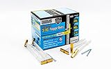 (BA) 3/16-24 Toggler SNAPTOGGLE Heavy Duty Toggle Bolt Zinc with 3/16-24 x 2 1/2 Flat Head Machine Screws Zinc (100 Pcs)
