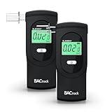 BACtrack Element Breathalyzer (2 Pack) | Professional-Grade Accuracy | DOT & NHTSA Compliant | Portable Breath Alcohol Tester for Personal & Professional Use