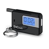 BACtrack Go Keychain Breathalyzer (Black) | Ultra-Portable Pocket Keyring Alcohol Tester for Personal Use