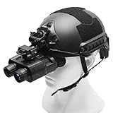 BINOCK NV8000 Night Vision Goggles Head-Mounted, 3D Naked-Eye Display Infrared Night Vision Binoculars for Helmet with 7 Level Brightness Adjustment, Waterproof Night Vision Device for Adults