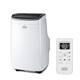 BLACK+DECKER 8,000 BTU Portable Air Conditioner up to 350 Sq.Ft.with Remote Control, White