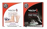 Baby Foot Original Foot Peel Mask with Men's Foot Peel - Repair Rough, Dry Cracked Feet and remove Dead Skin, Repair Heels and enjoy Baby Soft Smooth Feet - 2.4 Fl. Oz