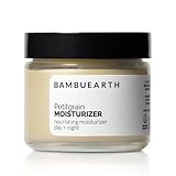 BambuEarth Petitgrain Face Moisturizer (1.5 oz) - Organic Ingredients & EWG Certified, Vegan Skincare with Organic Jojoba Oil & Shea Butter for Healthy Glowing Skin