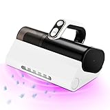 Bed Vacuum Cleaner, Handheld UV Mattress Cleaner with LED light & High Heating Tech, 500W Powerful Deep Mattress Vacuum, HEPA Filter for Bed, Mattress, Pillow, Couch, Pet Hair and Carpets Cleaning