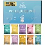 Body Restore Shower Steamers Aromatherapy 30 Pack - Christmas Gifts For Women, Stocking Stuffers, Birthday Gifts For Mom, White Elephant Gift, Travel Essentials, Self Care - Collector's Box