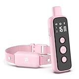 Bousnic Shock Collar for Dogs - Waterproof Rechargeable Dog Electric Training Collar with Remote for Small Medium Large Dogs with Beep, Vibration, Safe Shock Modes (8-120 Lbs)
