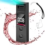 Breathalyzer, Professional-Grade Accuracy Breathalyzers for Alcohol, Portable Alcohol Tester with 3-Color Screen LCD Digital Display, Alcohol Breathalyzer Tester, Memory, Warning Function for Home Use