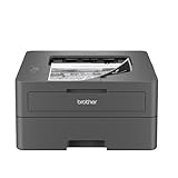 Brother HL-L2400D Compact Monochrome Laser Printer with Duplex Printing, USB Required (Cable not Included), Black & White Output