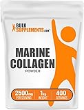 BulkSupplements.com Marine Collagen Powder - Collagen Supplement, Hydrolyzed Collagen Powder, Marine Collagen Peptides Powder - Gluten Free, 2500mg per Serving, 1kg (2.2 lbs) (Pack of 1)