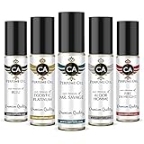 CA Perfume Designer Perfume Oil Set For Men Impression Of (Bleu, Egoistic Platinum, Mr.Savage, Aloor Homme, Fire in Height) Long Lasting Fragrance Body Oil 10ml x 5