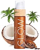 COCOSOLIS GLOW Shimmer Oil | Illuminizing Natural Dry Oil With Shiny Particles | Leaves The Skin Glowing & Enhances a Golden Tan | Gives a Luxurious Feel to Your Skin | 110ml