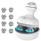 COMFIER Cordless Scalp Massager Hair Growth,Electric Head Massager Scalp Stress Relax with 8 Massage Claws,Waterproof Hair Massager Scalp,Cat Massager,Gifts for Men Women