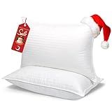 COZSINOOR Bed Pillows Queen Size: Hotel Quality Set of 2 - Down Alternative Microfiber Filled for Back, Stomach, Side Sleepers, Breathable & Skin-Friendly