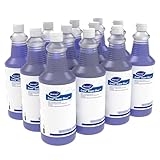 CREW 94476081 Super Blue Mild Acid Toilet Bowl Cleaner, Removes Rust, Scale & Stains, Citrus Scent, Ready-to-Use Squeeze Bottle, 32-Ounce (Pack of 12)