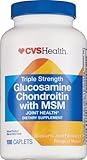 CVS Glucosamine Chondroitin with MSM Triple Strength 100 Tablets