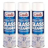 Castle Streak Proof Glass Cleaner (3 cans)