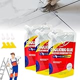 Caulking Glue for Concrete, 3ps Slab Concrete Crack Waterproof Repair Sealant, Concrete Slab Repair, Caulking Glue Weather Resistant Type, Quick-Drying Concrete Sealant on Walkways and Patios