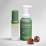 Celéme Organic Soapberry Feminine Care Set (2 Pcs)-Natural Foaming Wash + pH Balancing Mist | Hypoallergenic, Fragrance-Free, Paraben-Free | Period & Pregnancy Safe | For Irritated & Sensitive Skin