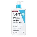 CeraVe SA Lotion for Rough & Bumpy Skin | Vitamin D, Hyaluronic Acid, Lactic Acid, Niacinamide & Salicylic Acid Lotion | Rough And Bumpy Skin Lotion |Gentle Exfoliating Body Lotion | 19 Ounce