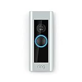 Certified Refurbished Ring Video Doorbell Pro, with HD Video, Motion Activated Alerts, Easy Installation (existing doorbell wiring required)