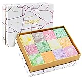 Christmas Aromatherapy Shower Steamers, Variety Pack of 12 Shower Bombs, Natural Scented Marble Shower Tablets, Birthday, Relaxing Gift Ideas for Women & Men, Essential Oil Bath Bomb Eucalyptus More