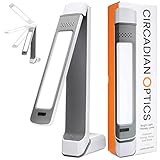 Circadian Optics Light Therapy Lamp | 10,000 Lux Full Spectrum UV-Free Light | Boost Mood, Improve Sleep, Increase Energy & Enhance Focus | Lumos 2.0 Model