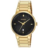 Citizen Quartz Mens Watch, Stainless Steel, Classic, Gold-Tone (Model: BI5012-53E)