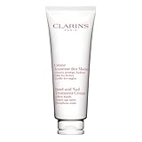 Clarins Hand and Nail Treatment Cream | Award-Winning | Softens, Nourishes and Shields Skin | Strengthens Nails and Conditions Cuticles | Natural Plant Extracts, Including Shea Butter | 3.4 Ounces