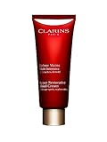 Clarins Super Restorative Hand Cream | Anti-Aging | Targets Dark Spots and Wrinkles | Promotes Youthful-Looking Hands Immediately and Over Time | Shea and Mango Butters Nourish, Soften and Smoothe