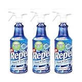Clean-X REPEL Glass & Surface Cleaner 32 fl. oz. - Cleans & Repels water spots and dirt on glass, mirror, tile and multi surface by UNELKO (3)