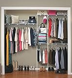 ClosetMaid 1628 Closet Organizer Kit, 5-Foot to 8-Foot, White