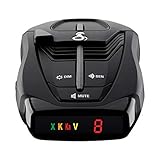 Cobra RAD 380 Laser Radar Detector – Long Range Detection, LaserEye Front and Rear Detection, IVT Filtering, Updateable Software, Adjustable Sensitivity, Digital Signal Processing, Black