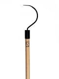 CobraHead® Long Handle Weeder & Cultivator Garden Tool - Forged Steel Blade - Natural 54-Inch Hardwood Handle - Ergonomically Designed for Digging, Edging & Planting - Perfect for Big Gardening Jobs