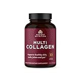 Collagen Peptides Pills by Ancient Nutrition, Hydrolyzed Multi Collagen Supplement, Types I, II, II, V & X, Supports Healthy Skin and Nails, Gut Health and Joints, 90 Capsules