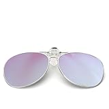 DALURN Colorblind glasses clip with red-green color blindness Circular polarizing clip on 3D glasses for optimal performance and fit