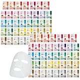 DERMAL 78 Combo Pack Collagen Essence Korean Face Mask - Hydrating & Soothing Facial Mask with Panthenol - Hypoallergenic Self Care Sheet Mask for All Skin Types - Natural Home Spa Treatment Masks