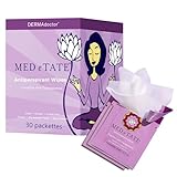 DERMAdoctor Antiperspirant Wipes, Dermatologist Formulated Hyperhidrosis Treatment for Body, Hands and Feet Anti Sweat Wipes, Hypoallergenic Deodorant, Individually Wrapped - 30 Count