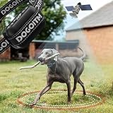 DOGOITM GPS Dog Wireless Fence for Outdoor, Pet Containment System with AI Smart GPS Signal for Most of Dogs, Waterproof&Rechargeable Electric Collar Fence with 3 Warning Modes, Range 65-3290 FT