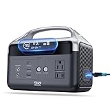 DaranEner Portable Power Station 56000mAh, 179.2Wh LiFePO4 Battery Backup w/ 2 300W (Peak 600W) AC Outlets, 1.5hrs Fast Charging, Power Bank for Hurricane Emergency/Outdoor Camping/RVs/Home Use