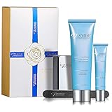 Dead Sea Premier Beautifying Nail Kit Milk and Honey - Salon Quality Manicure, hand & Body Lotion, Cuticle Oil, Nail File, 3 step Buffing Block
